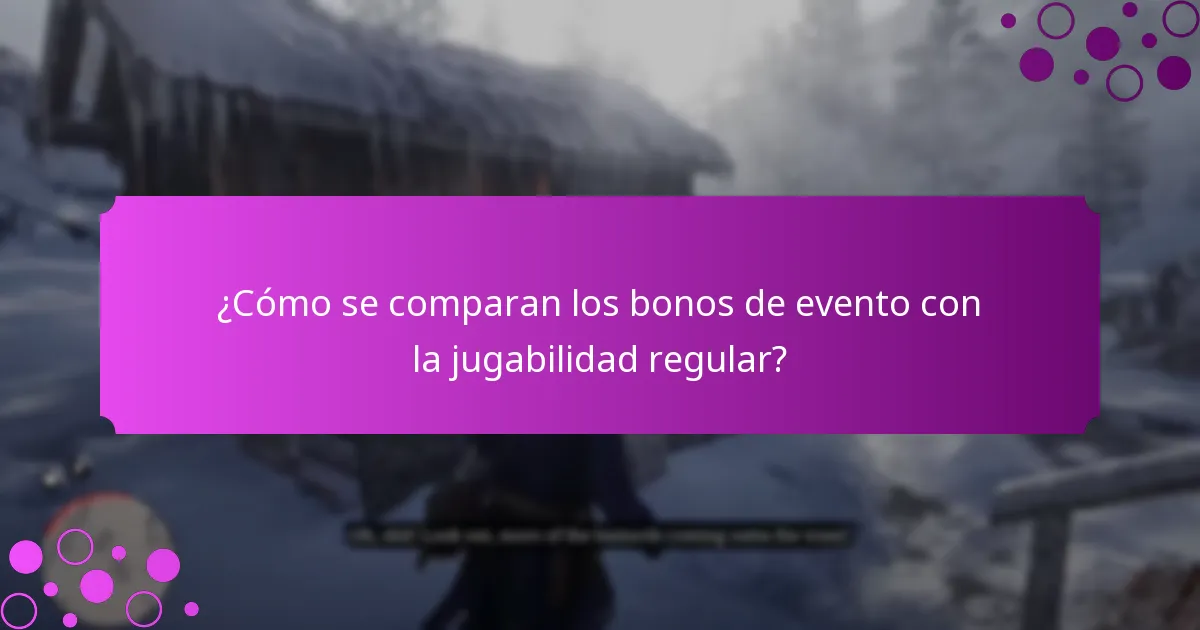 ¿Cuál es la duración y disponibilidad de los bonos de evento?