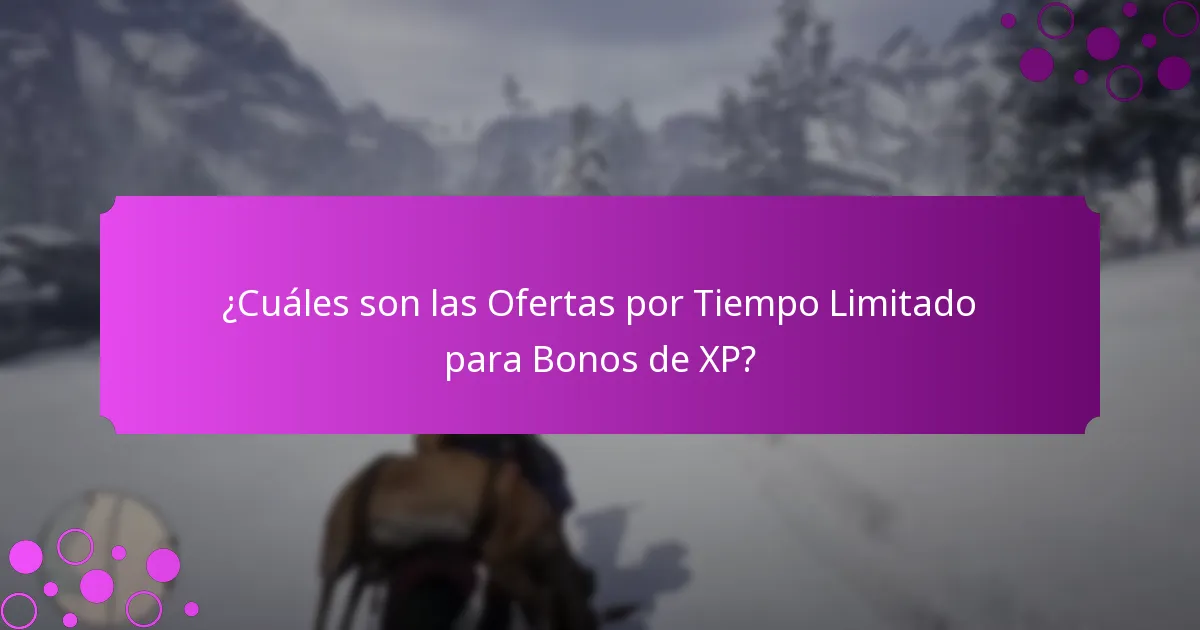 ¿Qué Desafíos de Eventos ofrecen Bonos de XP esta semana?