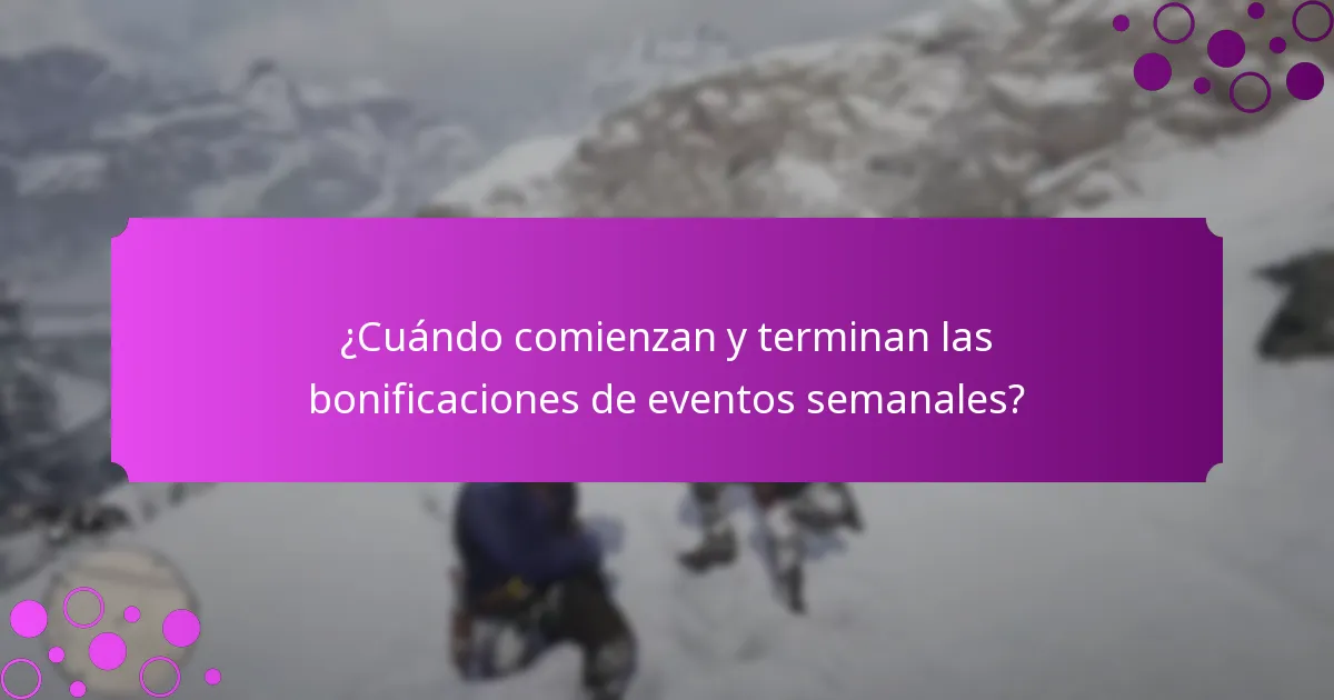 ¿Qué estrategias pueden mejorar las ganancias de las bonificaciones semanales?