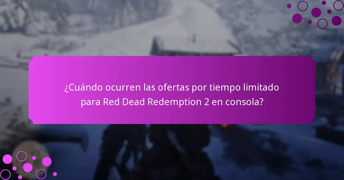¿Qué bonificaciones especiales están disponibles para los jugadores de Red Dead Redemption 2 en consola?
