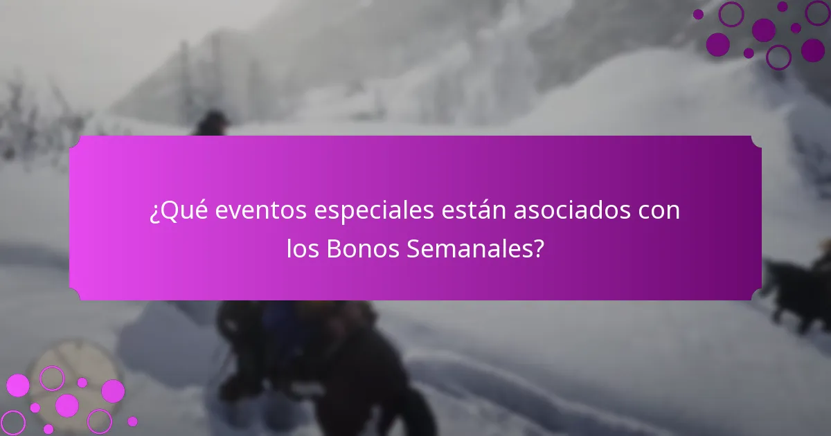 ¿Qué recompensas exclusivas pueden ganar los jugadores a través de los Bonos Semanales?